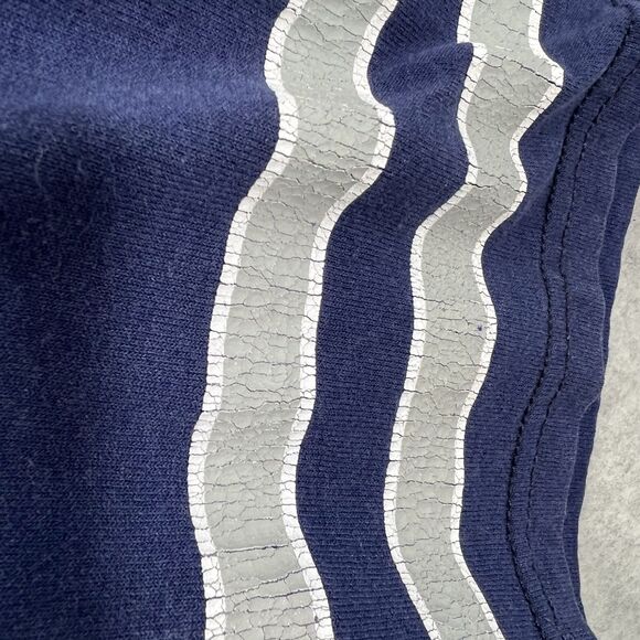 90's Dallas Cowboys 8 XL* Wilson COTTON Football Jersey Crackling - Picture 7 of 15